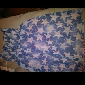 size small, strapless dress.